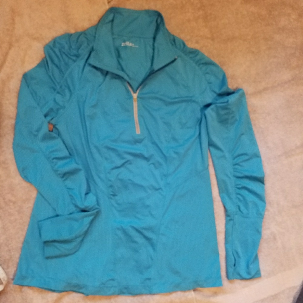 Zella Half-Zip Running Top, Medium, EUC